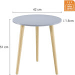 Keyan Solid Wood Coffee Table - Chic Decora