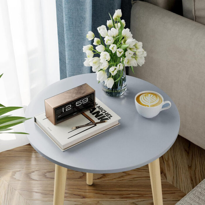 Keyan Solid Wood Coffee Table - Chic Decora