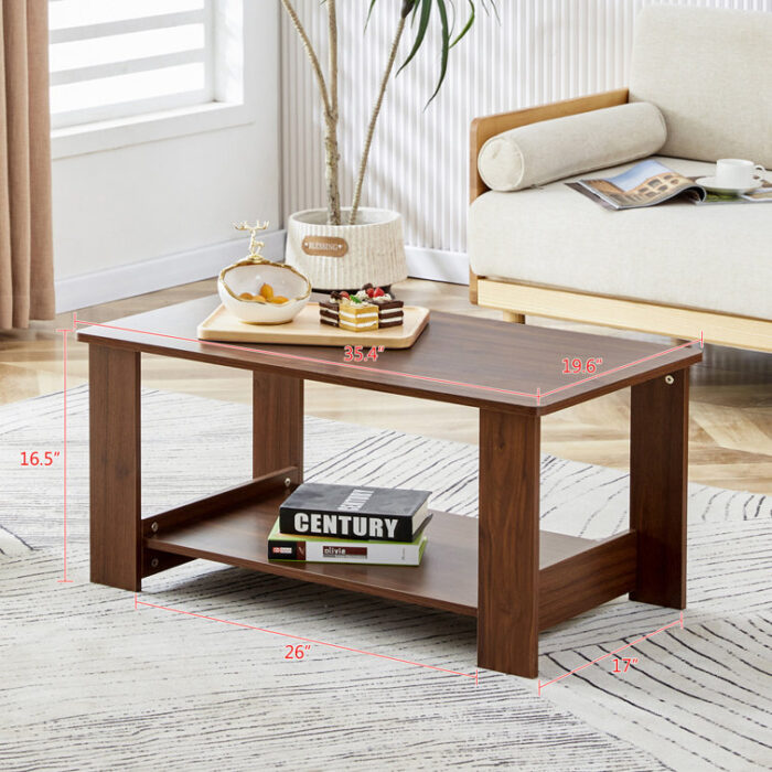 Kinzara Coffee Table,center table ,living room table - Chic Decora