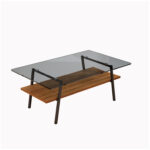 Kotone Glass Top Coffee Table - Chic Decora