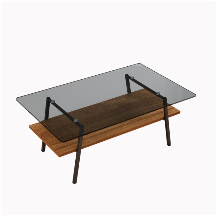 Kotone Glass Top Coffee Table - Chic Decora