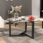 Kourtlynn ModernCoffee Table,Cocktail Table,living room table - Chic Decora