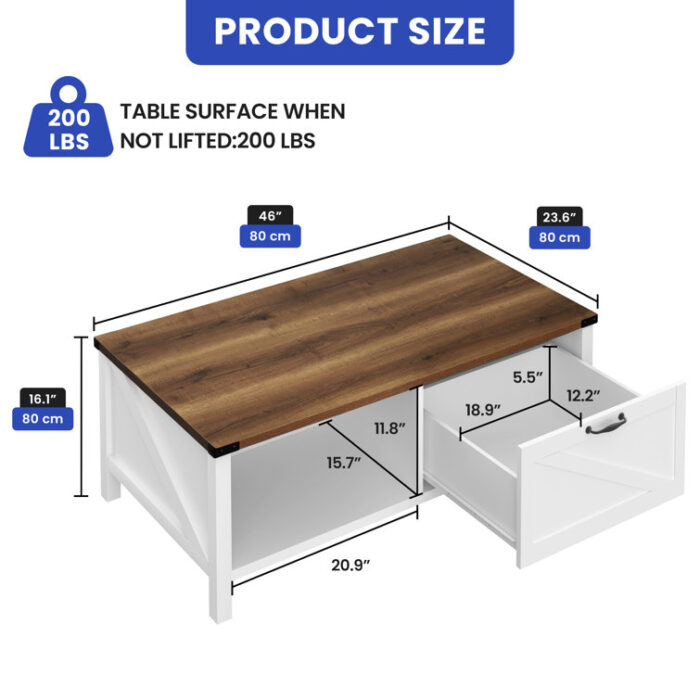 Kristia Coffee Table - Chic Decora