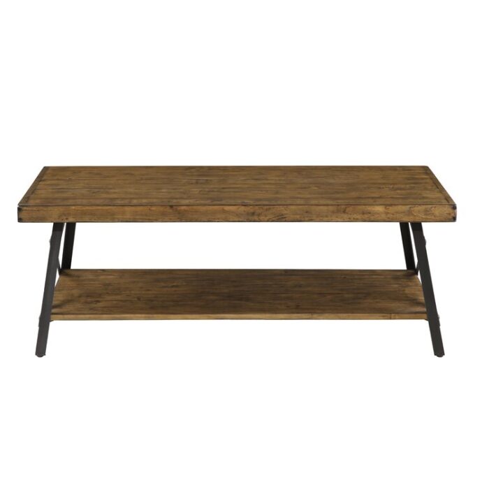 Laguna Solid Wood Coffee Table - Chic Decora