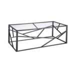 Laith Glass Top Coffee Table - Chic Decora