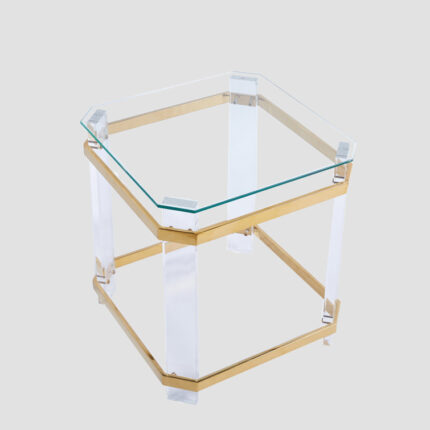 Tayliana Glass Top Coffee Table - Chic Decora