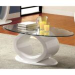 Spurlock Glass Top Coffee Table - Chic Decora