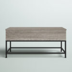 Lurdes Lift Top Coffee Table with Storage & Metal legs - Chic Decora