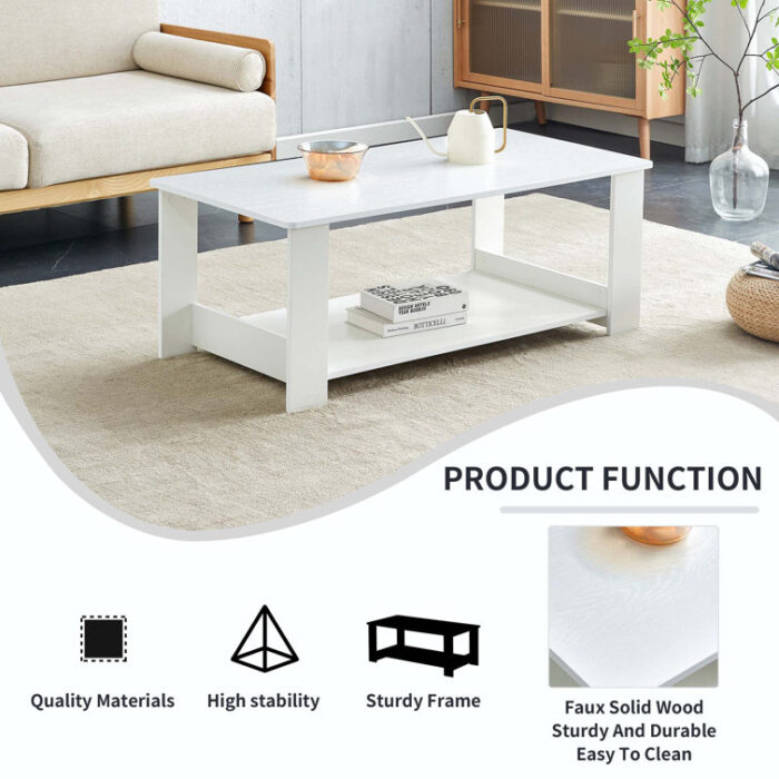 Lycrae Single Coffee Table - Chic Decora