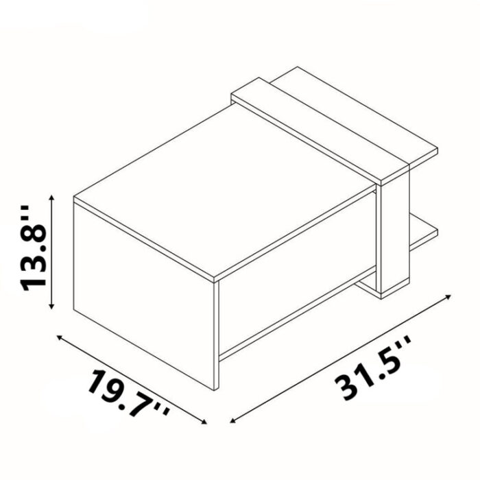 Mansel Coffee Table - Chic Decora