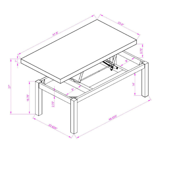 Margerine Coffee Table - Chic Decora