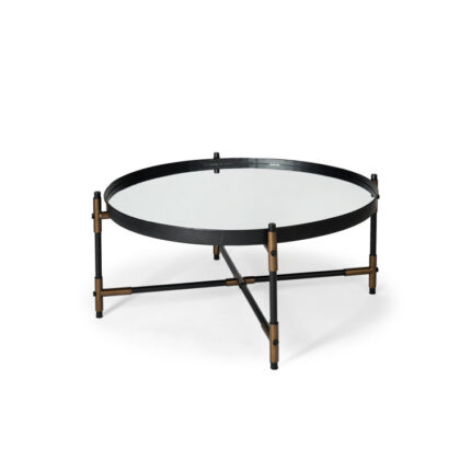 Marisela Glass Top Coffee Table - Chic Decora