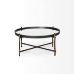 Marisela Glass Top Coffee Table - Chic Decora