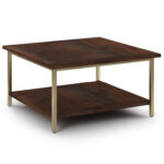 Martines Solid Wood Top Coffee Table - Chic Decora