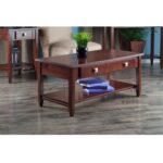 Mccrea Solid Wood Top Coffee Table - Chic Decora