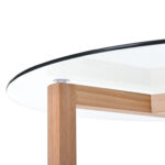 Merlino Glass Top Coffee Table - Chic Decora