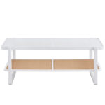 Millbury Glass Top Coffee Table - Chic Decora