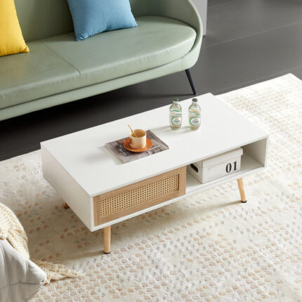 Amande Single Coffee Table - Chic Decora