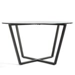 Moby Glass Top Coffee Table - Chic Decora