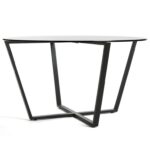 Moby Glass Top Coffee Table - Chic Decora