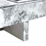 Modern And Practical Coffee Table With Imitation Marble Patterns - Chic Decora