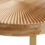 Modern Round Coffee Table - Chic Decora