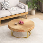 Modern Round Coffee Table - Chic Decora