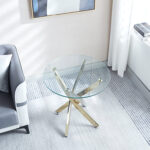 Modern glass coffee table,coffe table,Cocktail Table - Chic Decora