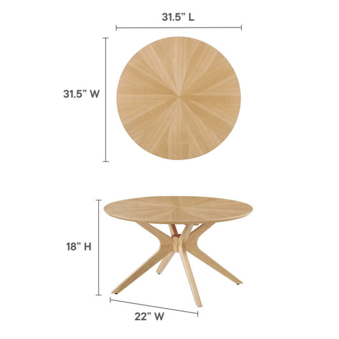 Modway Crossroads Coffee Table - Chic Decora