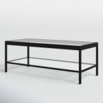 Mulligan Glass Top Coffee Table - Chic Decora