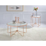 Nashville Glass Top Coffee Table - Chic Decora