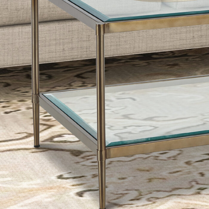 Nathalia Glass Table For Living Room - Chic Decora