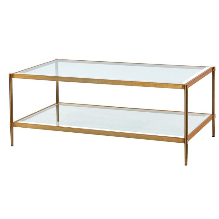 Nathalia Glass Table For Living Room - Chic Decora