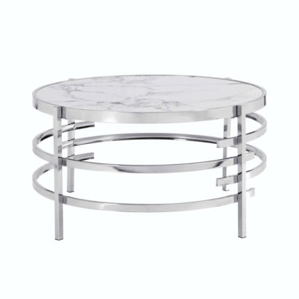 Multi-Functional Coffee Table With Open Shelves - Chic Decora