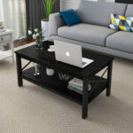 Dilon Solid Wood Coffee Table - Chic Decora