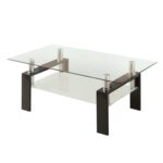 Oecusse Glass Top Coffee Table - Chic Decora