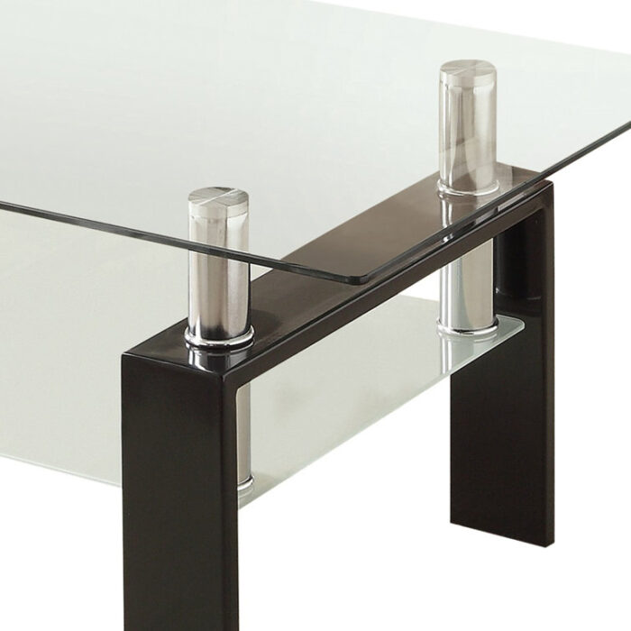 Oecusse Glass Top Coffee Table - Chic Decora