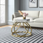 Paloalto Glass Top Coffee Table - Chic Decora