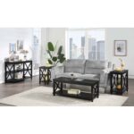 Pettegrow 47″ Coffee Table with Storage with Storage with Solid Wood Frame - Chic Decora