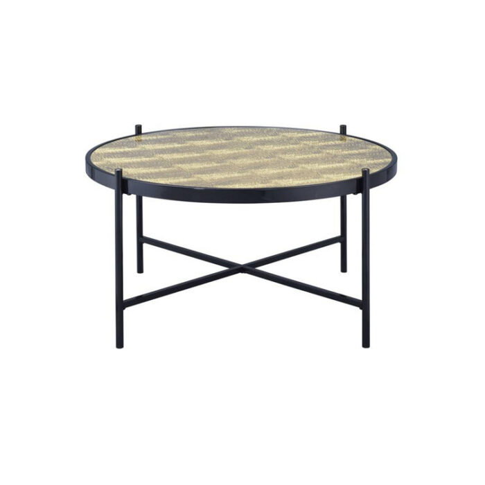 Phinneaus Glass Top Coffee Table - Chic Decora