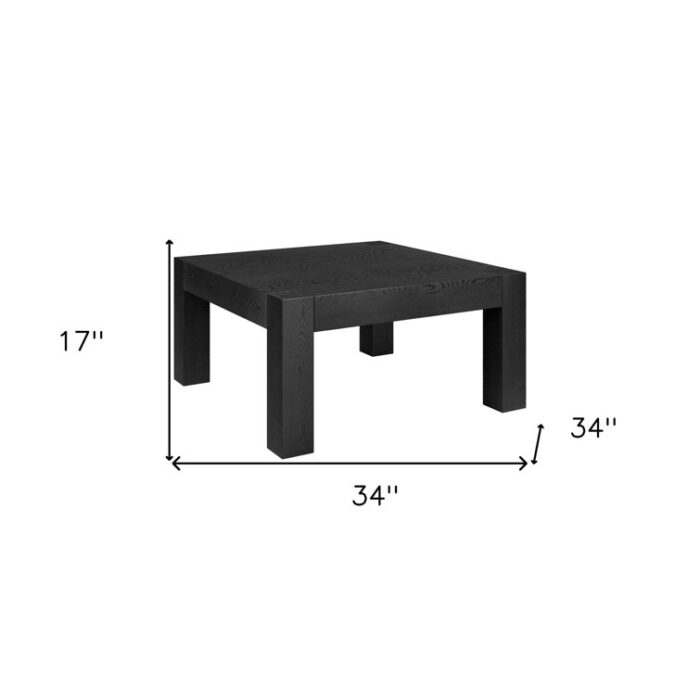 Princetown 34″ Square Coffee Table - Chic Decora