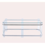 Quentine Glass Top Coffee Table - Chic Decora