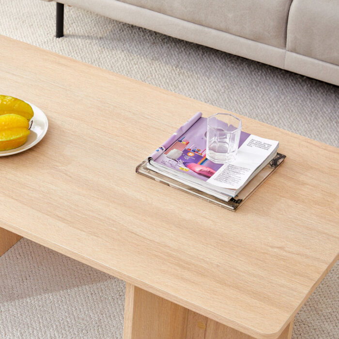 Rectangle Coffee Table - Chic Decora