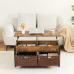 Retro Single Coffee Table - Chic Decora