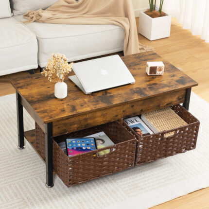 Retro Single Coffee Table - Chic Decora