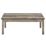 Rising Tabletop Wood Dining Center Tables With Storage Shelf And Hidden Compartment - Chic Decora