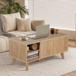 Saltash Lift Top Coffee Table with Storage - Chic Decora