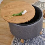 Sauget Solid Wood Coffee Table - Chic Decora