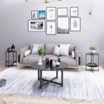 Sereya Glass Top Single Coffee Table - Chic Decora