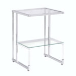 Shamarria Glass Top Single Coffee Table - Chic Decora